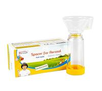 Free-breath Aerochamber Plus Spacer for Kids, Fit Any Size, Sealed Package, Clean and Safe