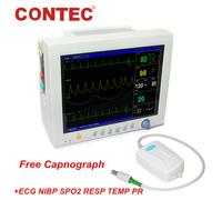 Free Capnograph CO2 CONTEC ICU/CCU Patient Monitor Vital Signs Multiparameter CE