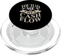 Free Cash Flow Quote Design PopSockets PopGrip for MagSafe