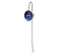 Free Celestial Piano Symphony Funny Metal Bookmark for Women Men 1.2"