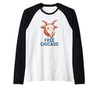 Free Chicago Billy Goat Resistance Raglan Baseball Tee