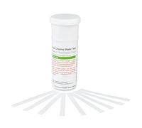 Free Chlorine Water Test Strips 0-300 ppm (50 Strips) - Rapid Dip & Read Water Quality Tester - For Tap, Well, Pond, Stream, Lake, Drinking & Fresh Water