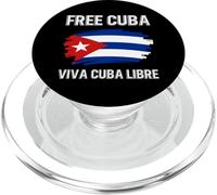 Free Cuba Freedom Message PopSockets PopGrip for MagSafe