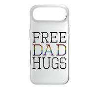Free Dad Hugs LGBTQ+ Pride Rainbow for Allies & Supporters Case for iPhone Air