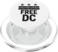 Free DC Washington DC Statehood Equality Voting Rights March PopSockets PopGrip for MagSafe