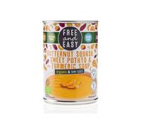 Free & Easy Butternut Squash Sweet Potato & Turmeric Soup 400g