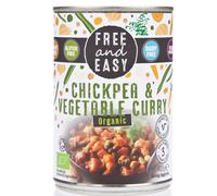 Free & Easy Chickpea & Vegetable Curry - 400g