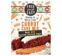 Free & Easy Free from Gluten Dairy Yeast Free Carrot Cake Mix 350g