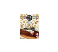 Free & Easy Gluten and Dairy Free Ginger Cake Mix with Coconut Blossom Sugar 350 g (Pack of 4)