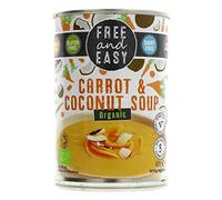 Free & Easy Organic Carrot & Coconut Soup 400g - Pack of 4