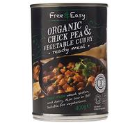 Free & Easy Organic Chick Pea & Vegetable Curry 400g-2 Pack