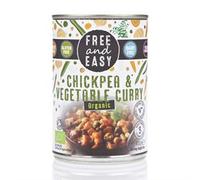 Free & Easy Organic Chick Pea & Vegetable Curry 400g