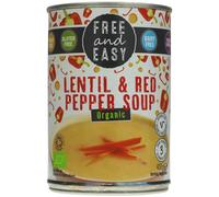 Free & Easy Organic Lentil & Red Pepper Soup - 400g