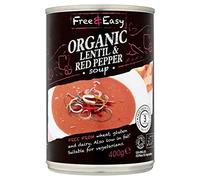 Free & Easy Organic Lentil & Red Pepper Soup 400g