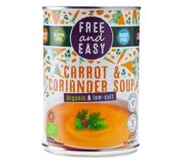 Free & Easy Organic Low Salt Carrot & Coriander Soup 400g