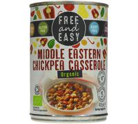 Free & Easy Organic Middle Eastern Chickpea Casserole - 400g
