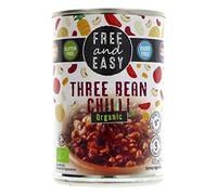 Free & Easy Three Bean Chilli - Og 400G-6 Pack