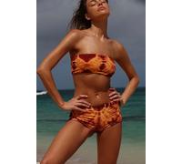 free-est Dixie Printed Swim Shortie at Free People in Desert Sunburst Tie Dye, Size: Large - female
