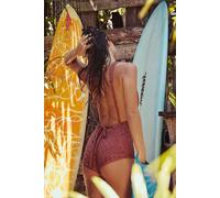free-est Ivy One-Piece Surf Suit at Free People in Sienna, Size: Medium - female