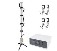Free Fall Experiment Apparatus, Free Fall Motion Physics Teaching Instrument with 4 Photogate & Digital Timer, Scientific Experiments Intuitive Demonstration,for Lab Education