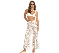 Free Fall Printed Twill Trousers in Salt Crystal