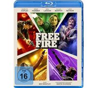 FREE FIRE (ARMIE HAMMER, SHARLTO COPLEY, BRIE LARSON, ...) BLU-RAY NEW