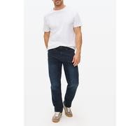 Free Fit Dark Blue Straight Leg Denim Jeans 40R