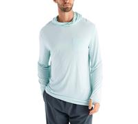 Free Fly Men's Lightweight Hoodie - UPF 20+ Sun Protection Hoodie for Men - Breathable Long Sleeve Sun Shirt for Fishing, Glacier, XL