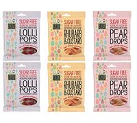 Free From Fellows Boiled Sweets Mixed Case 6 x Bags | Vegan, Sugar Free, No Gluten