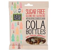 Free From Fellows Kola Bottles Sugar Free Vegan Sweets 100g (Pack of 10)