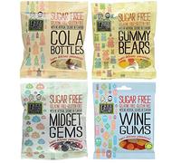 Free From Fellows Sweets Mixed Case 4 x 100g Bags Vegan, Sugar Free, No Gluten