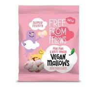 Free From Fellows Vegan Vanilla Pink & White Mini Mallows 105g
