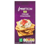 Free From Gluten Free Cream Crackers, Vegan, Made with Oat, Maize and Rice Flour, 137g
