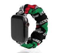 Free Gaza Free Palestine Scrunchie Watch Band Strap Wristbands Compatible with IWatch 38mm/40mm