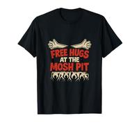 Free Hugs at The Mosh Pit Festival Squad Design T-Shirt
