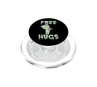 Free Hugs Funny Zombie Teddy Bear Little Bear Halloween PopSockets PopGrip for MagSafe