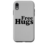 FREE HUGS HUGGER APPAREL Case for iPhone XR