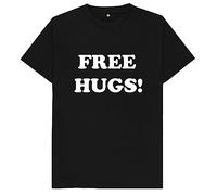 Free Hugs Kids Womens Mens T Shirt 14-15 Black