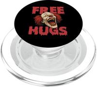 Free Hugs - Spooky Evil Scary Horror Clown Halloween PopSockets PopGrip for MagSafe