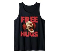 Free Hugs - Spooky Evil Scary Horror Clown Halloween Tank Top