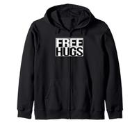 Free Hugs Zip Hoodie