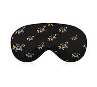Free in My Faith Pigeon Sleeping Blindfold Mask Cute Eye Shade Cover with Adjustable Strap for Women Men Night