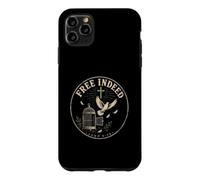 Free Indeed John 8:36 Dove Open Cage Christian Freedom Case for iPhone 11 Pro Max