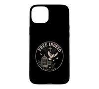 Free Indeed John 8:36 Dove Open Cage Christian Freedom Case for iPhone 15 Plus