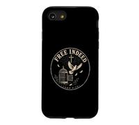 Free Indeed John 8:36 Dove Open Cage Christian Freedom Case for iPhone SE (2020) / 7/8