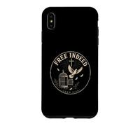 Free Indeed John 8:36 Dove Open Cage Christian Freedom Case for iPhone XS Max