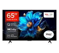 [Free Install] TCL 65P7K 65” QLED, Direct LED TV, 4K HDR TV, Smart TV Powered by Google TV (Dolby Vision & Atmos, Motion clarity, Hands-Free Voice Control, compatible with Google Assistant & Alexa)
