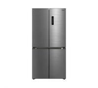 Midea MDRF632FIE46 84cm Wide Wifi Connected Total No Frost Multi Door American Fridge Freezer, Inox, E Rated