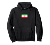 Free Iran Lion and Sun Flag - Persian Heritage Symbol Design Pullover Hoodie