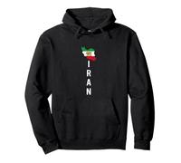 Free Iran Lion and Sun Flag - Persian Heritage Symbol Design Pullover Hoodie